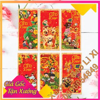 Bao Lì Xì 2020 - xưởng in bao lì xì tphcm - Chủ đề Tết 3 Miền giá sỉ​ giá bán buôn