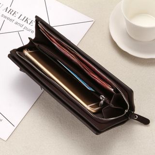 Bóp ví dài cầm tay nam nữ trẻ trung TL003