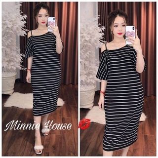đầm 2 vai