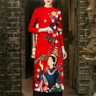 set áo dài kèm quần