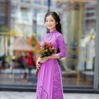 set áo dài in