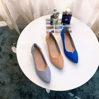 Giày Búp bê xuồng da 5p ôm chân phom chuẩn