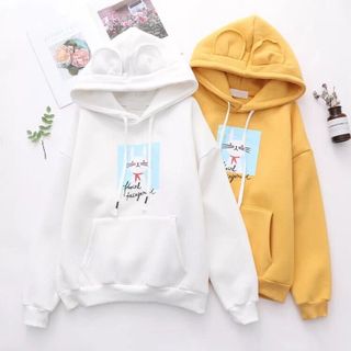 áo hoodie nỉ in thỏ trắng giá sỉ​ giá bán buôn giá sỉ