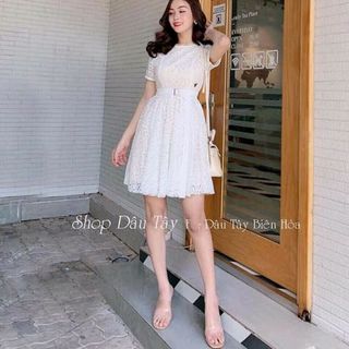ĐẦM REN TRẮNG XÒE