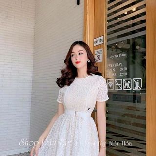 ĐẦM REN TRẮNG XÒE