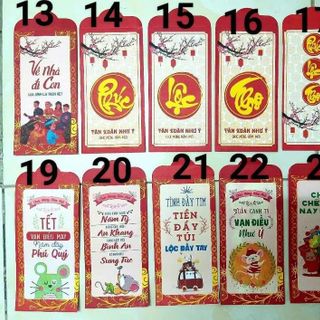 Bao lì xì tết 2020 giá sỉ