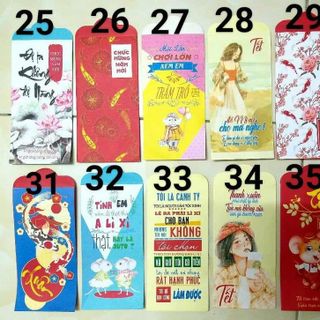Bao lì xì tết 2020 giá sỉ