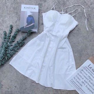 ĐẦM TRẮNG 2D HỞ LƯNG