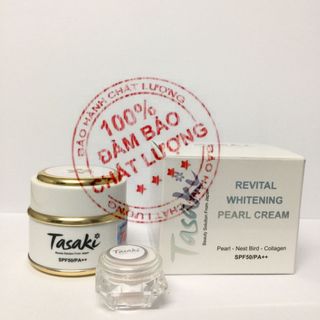 Kem Tasaki Dưỡng Trắng Da Ngọc Trai - Tổ Yến Collagen Tasaki 20g