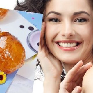 Xà phòng handmade hổ phách Baltic Amber Ba Lan