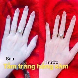 TẮM TRẮNG HỒNG SÂM CHUYÊN SPA