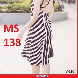 ĐẦM YẾM SỌC MS 138 Hàng đồng giá 100k