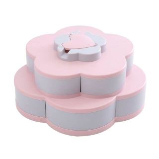 Khay đựng bánh kẹo 2 tầng ngày tết giá sỉ siêu rẻ tại tphcm