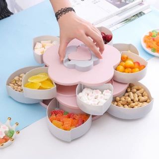 Khay đựng bánh kẹo 2 tầng ngày tết giá sỉ siêu rẻ tại tphcm