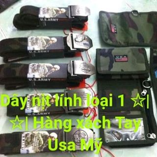 Nịt lính hàng xách tay usa SÊU RẺ độc đẹp