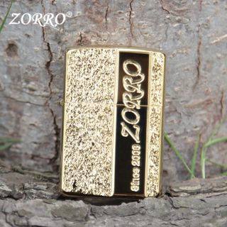 Bật lửa , hộp quẹt xăng đá Zorro z8267 kẻ dọc , kẻ chéo
