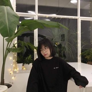 Áo sweater nỉ chui in hoa cúc form bao trùm mông rộng dài