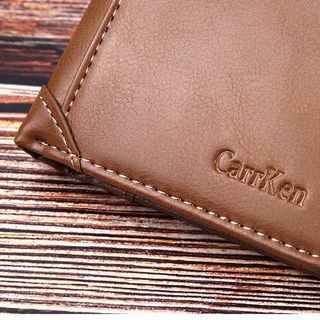 Ví cầm tay nam cao cấp vuông kiểu quyển sổ AT12 Shalla