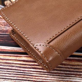 Ví cầm tay nam cao cấp vuông kiểu quyển sổ AT12 Shalla