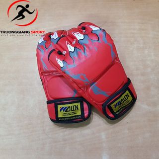 Găng tay đấm boxing hở ngón MMA Wolon