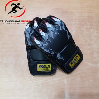 Găng tay đấm boxing hở ngón MMA Wolon giá sỉ