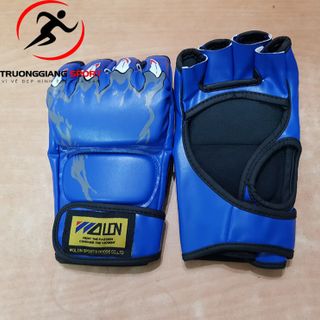 Găng tay đấm boxing hở ngón MMA Wolon