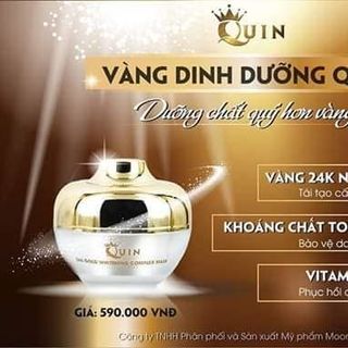 mỹ phẩm quin - mặt nạ 24k quin