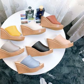 Dép xuồng da tấm cực sang siêu nhẹ