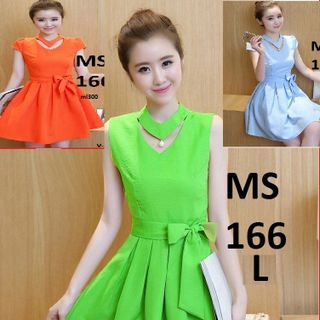 ĐẦM XÒE CỔ TRÁI TIM MS 166 Hàng đồng giá 100k