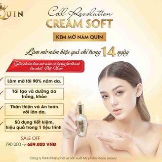 mỹ phẩm quin - kem nám quin
