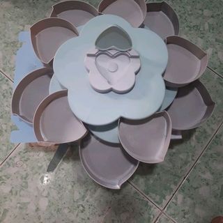 Khay Mứt 2 Tầng Có Chỗ Để Điện Thoại