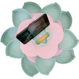 Khay Mứt 2 Tầng Có Chỗ Để Điện Thoại