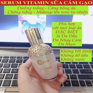 mỹ phẩm quin - serum cám gạo