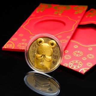 Bao lì xì chuột vàng