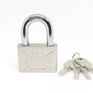 khóa ZORO sắt 6 phân bấm