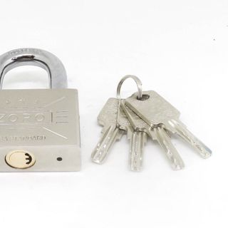 khóa ZORO sắt 6 phân bấm