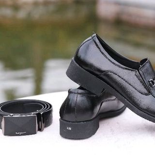 GIÀY TÂY NAM KHÔNG DÂY ĐAI SẮT CAM KẾT DA BÒ THÂT-GIÁ TẠI XƯỞNG