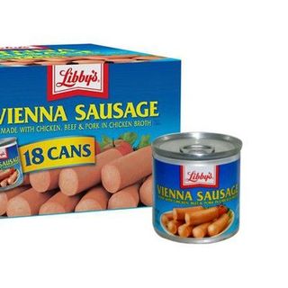 Thùng 18 Hộp Xúc Xích Đóng Hộp Libby’s Vienna Sausage 130G giá sỉ