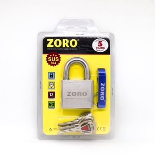 Ổ Khóa cửa nhà ZORO inox 5 phân siêu bền