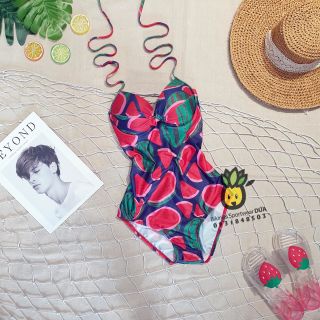 Bikini liền nang ngực dưa hấu