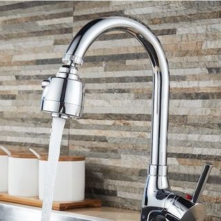 Đầu nối vòi nước chậu rửa Bát xoay 360 độ chất liệu inox giá sỉ