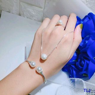 SÉT TRANG SỨC BẠC TRAI 003