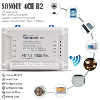 Công tắc Sonoff 4CH R2