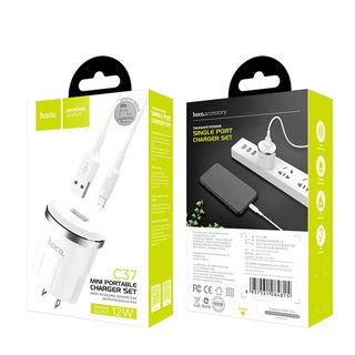 Bộ Sạc Nhanh Iphone/Ipad Hoco C37 24A