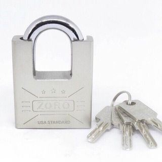 khóa ZORO sắt bấm 6 phân chống cắt