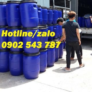 Thùng phuy sắt 220l đựng dầu điều thùng phi nhựa 30l mới nhựa HDPE