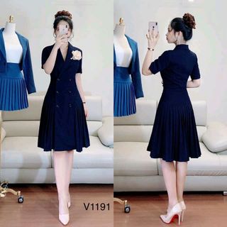 đầm thiết kế dáng xòe