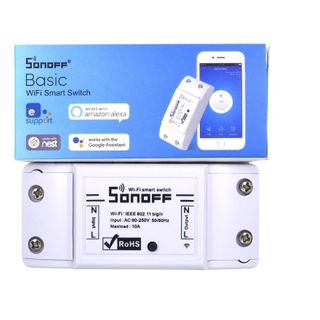 Công tắc Wifi Sonoff Basic Bản quốc tế - Tiếng Anh