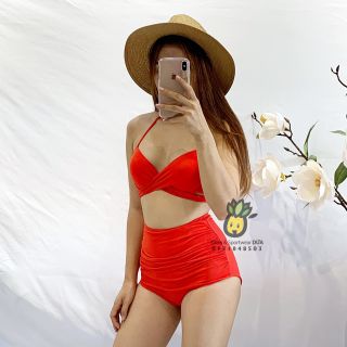 Bikini 2 mảnh đỏ tươi - sỉ bikini 2 mảnh