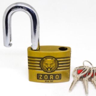 Khóa ZORO đầu cọp 6 phân thường